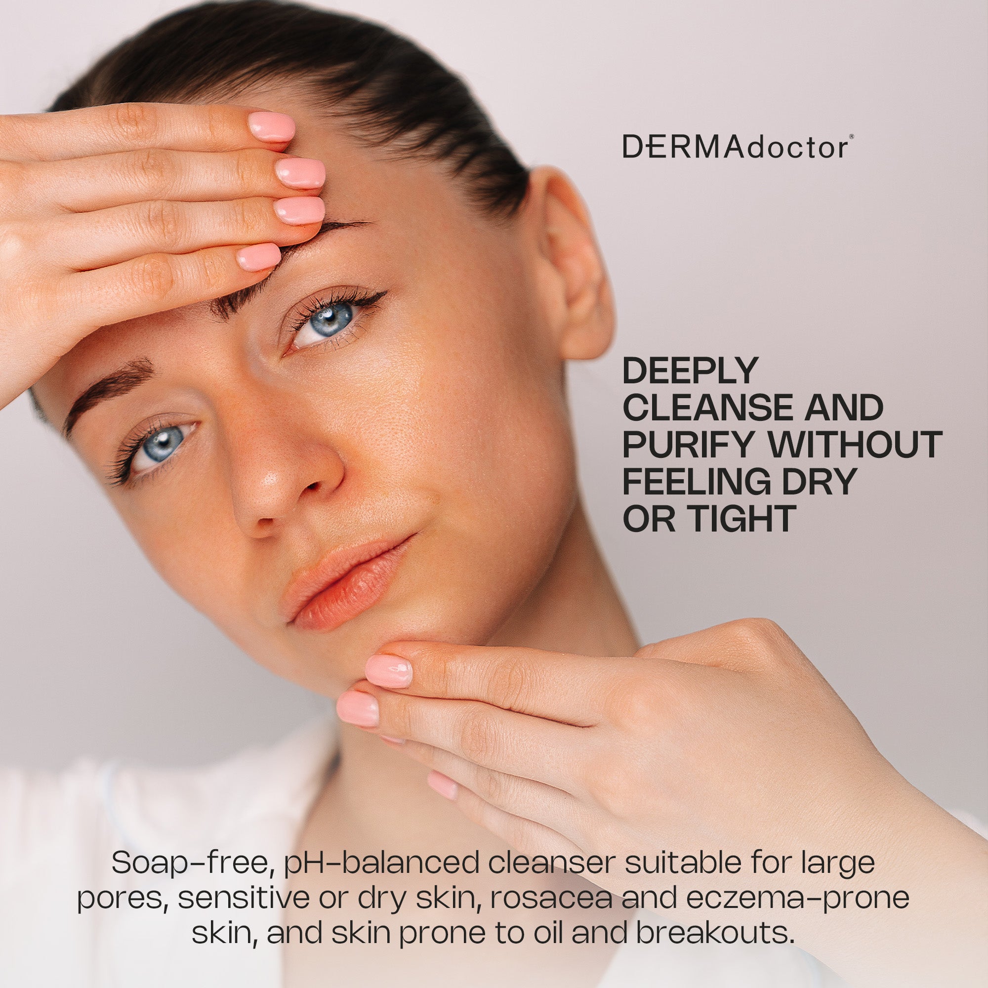 Calm Cool + Corrected Hydrating Cleansing Oil, Moisturizer and Makeup Remover for Dry, Sensitive or Eczema-Prone Skin