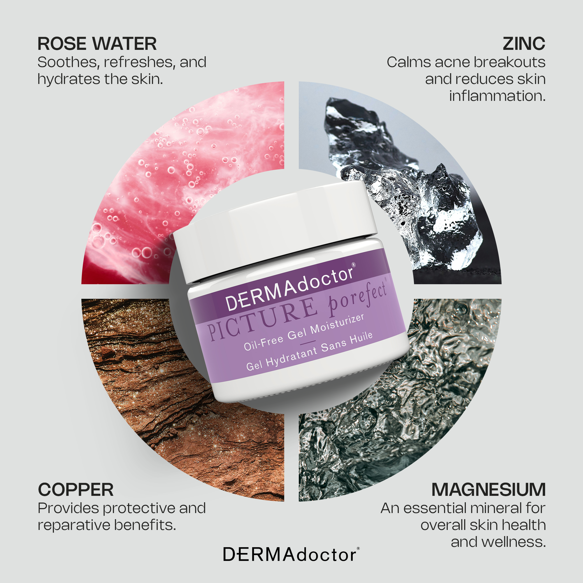 Picture Porefect Oil Free Facial Moisturizer, Pore Minimizer for Acne or Oily Skin