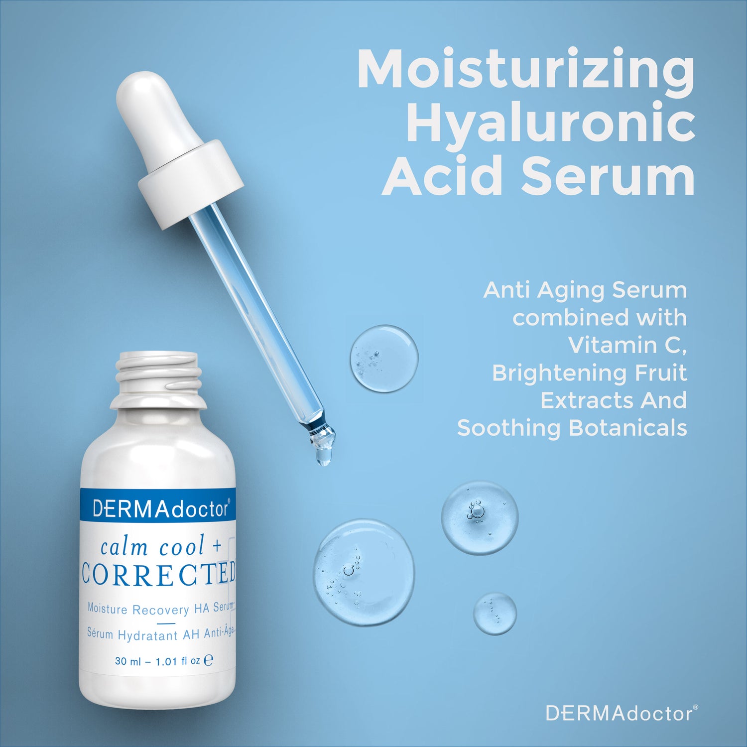 Calm Cool + Corrected Moisture Recovery Hyaluronic Acid Serum