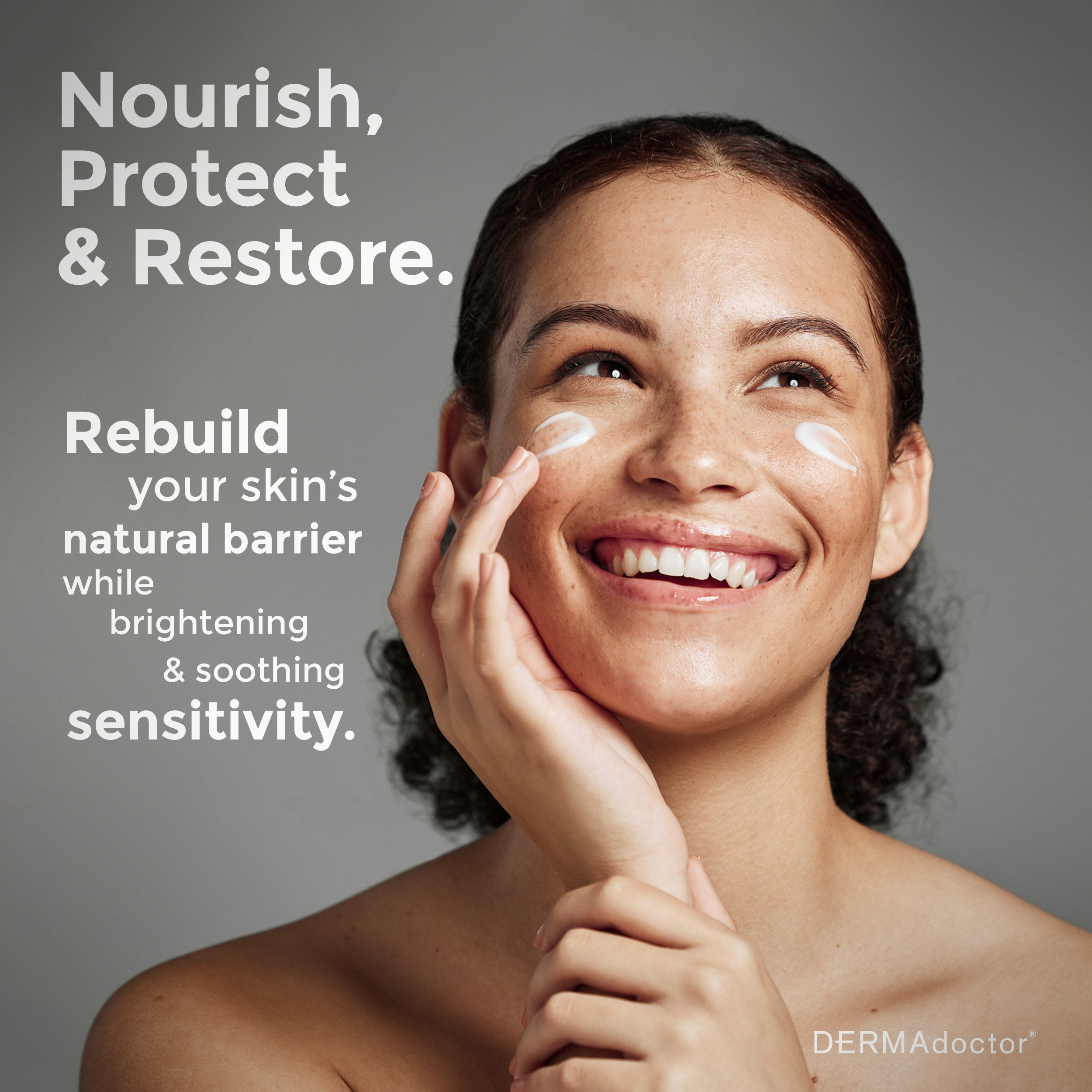 Calm Cool + Corrected Ceramide C Ferulic Acid + E Brightening Ultra Rich Moisturizing for Sensitive Skin