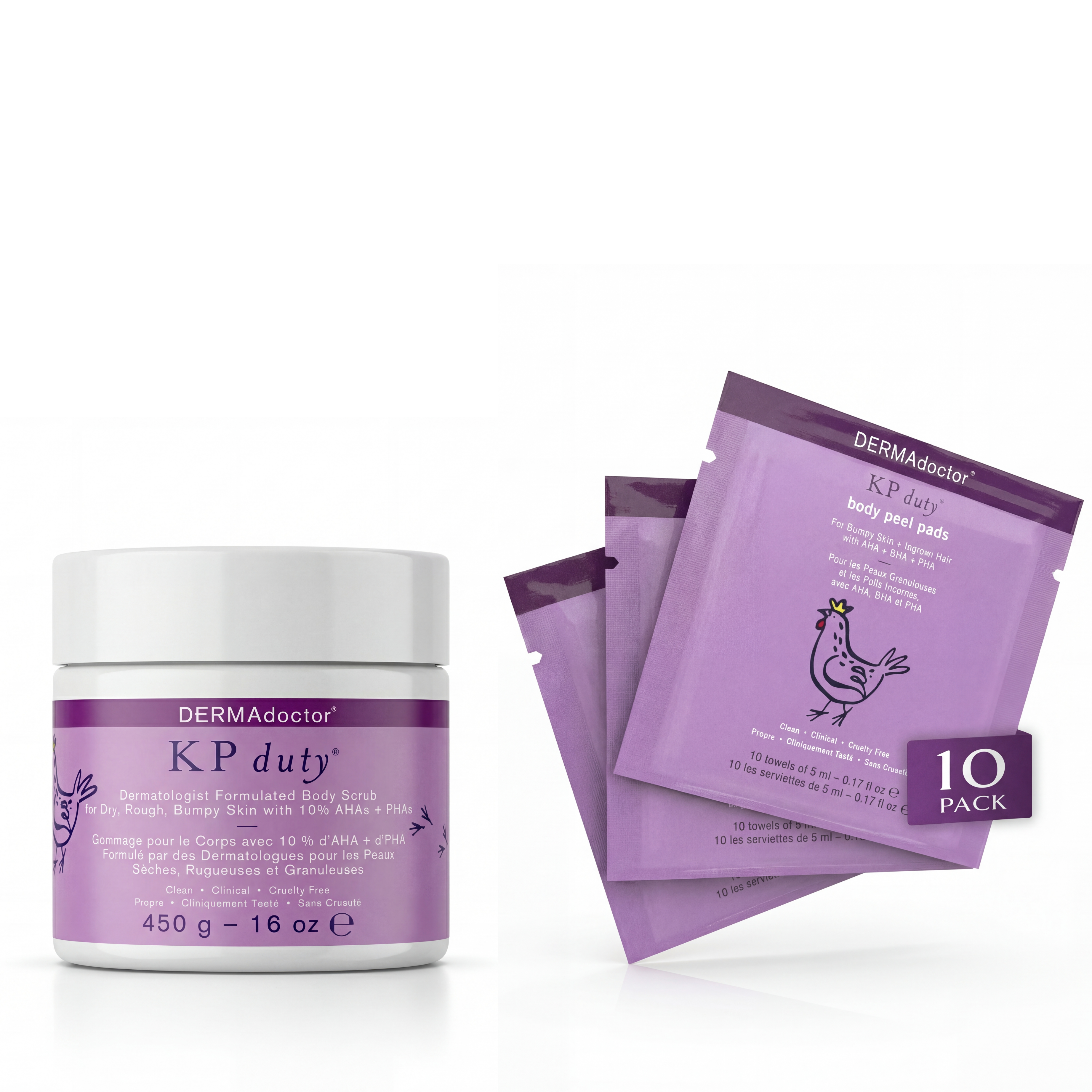 KP Duty Ultimate Body Exfoliation Duo – Dermadoctor