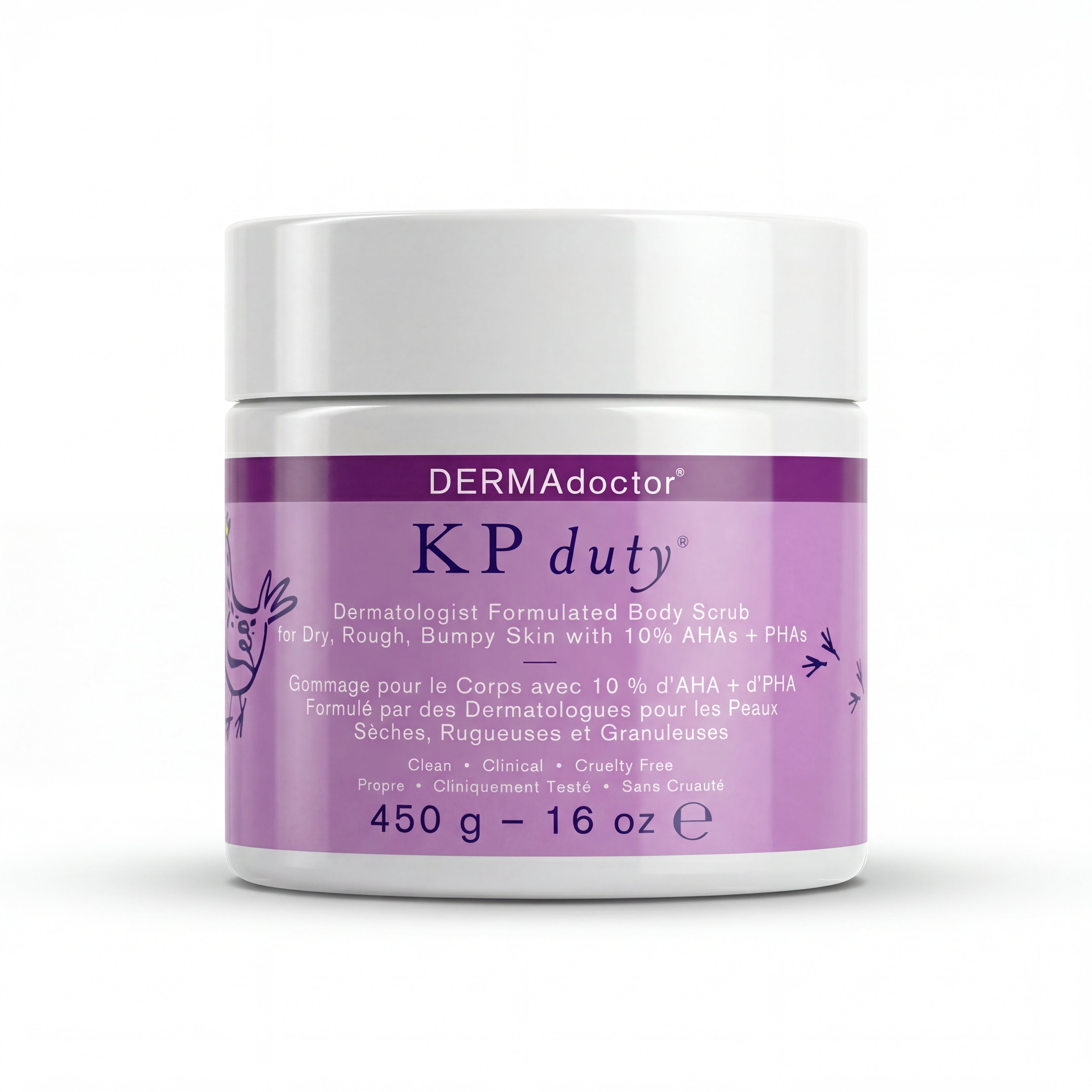 KP Duty Dermatologist Formulated Body Scrub with Chemical +