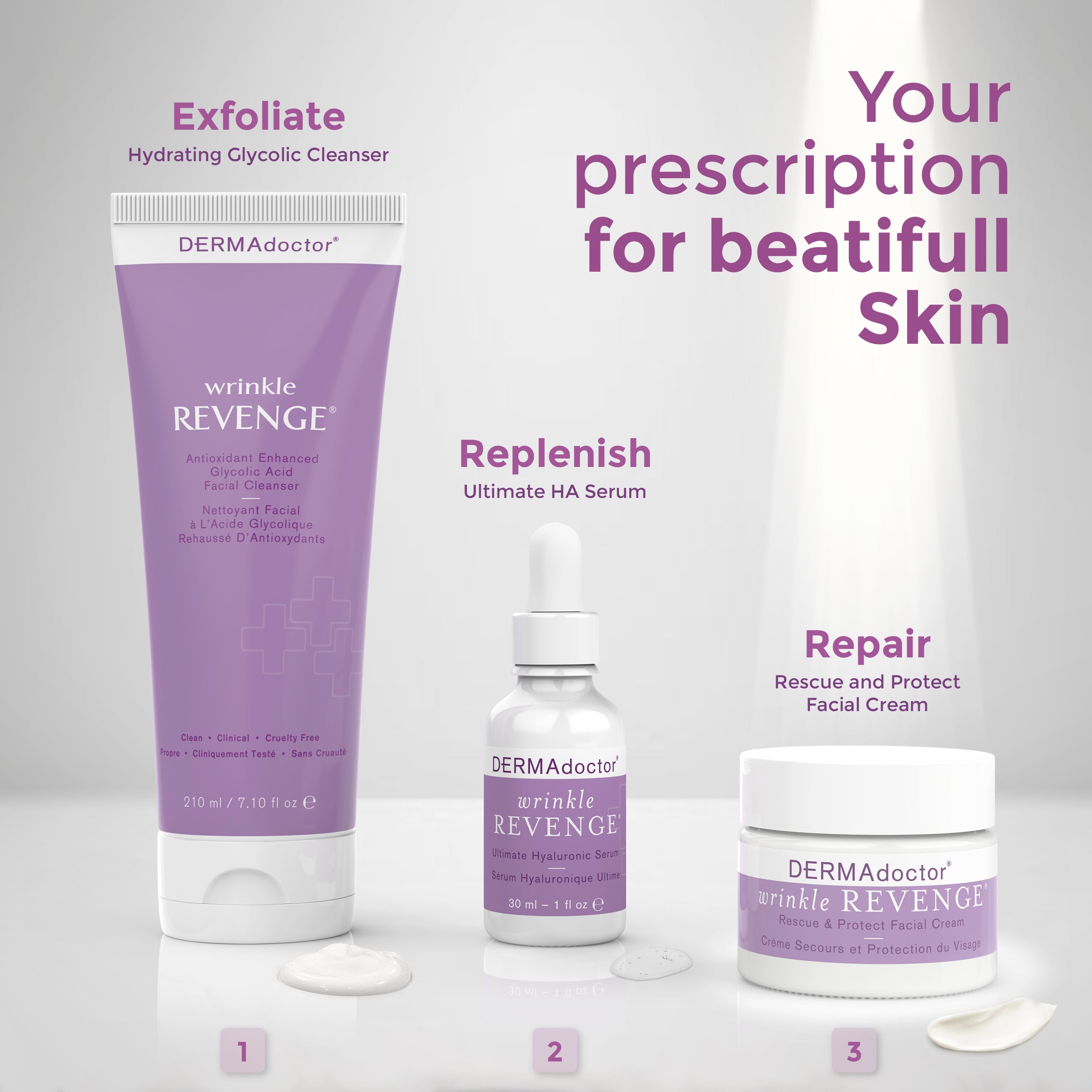 Wrinkle Revenge Rescue & Protect Facial Cream