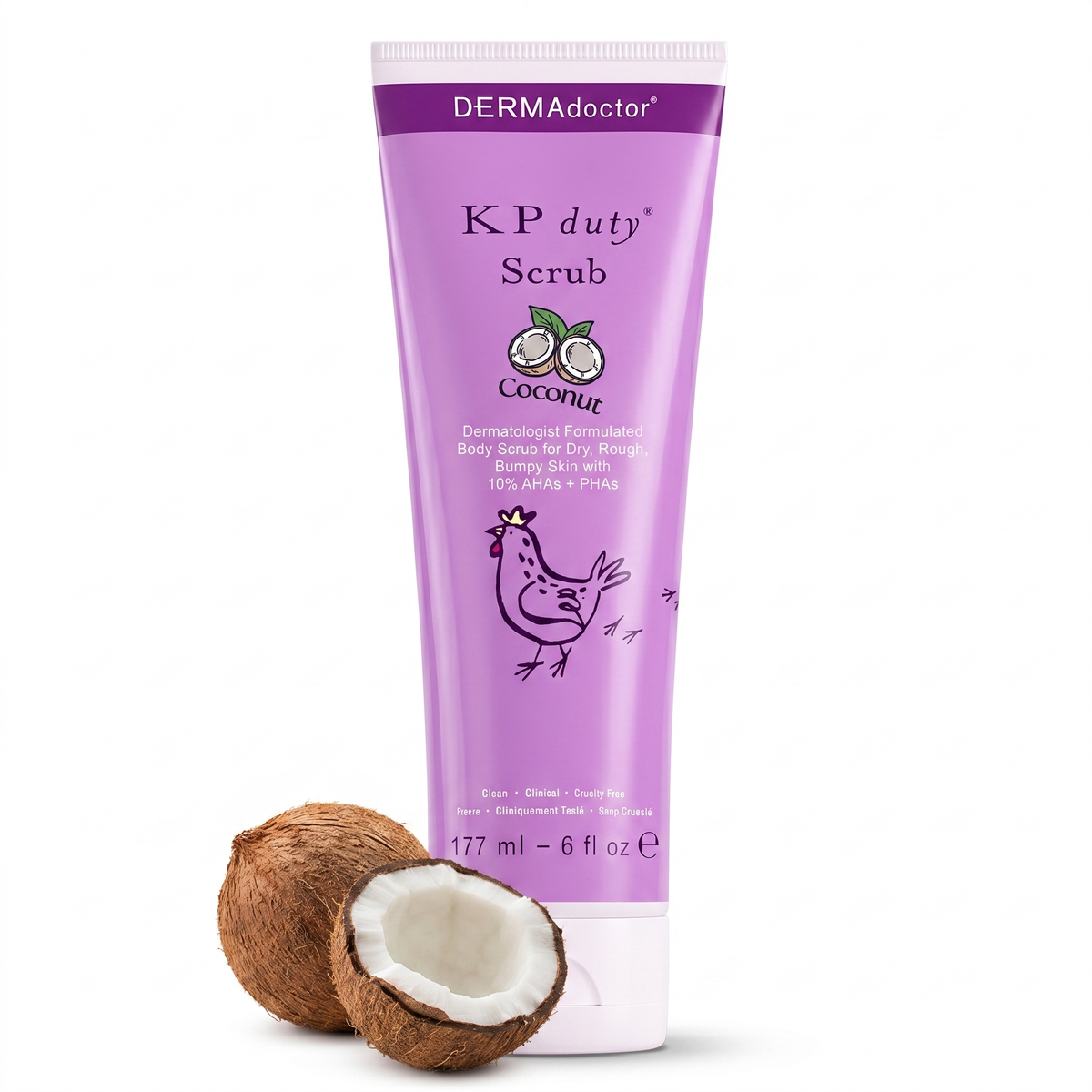 KP Bump Eraser Coconut Body Scrub, 6 oz