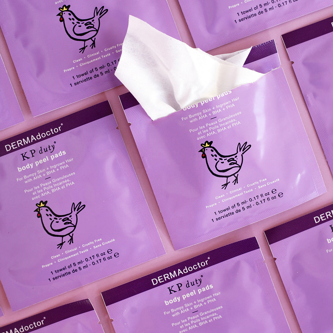 KP Duty Maximum Body Peel, Exfoliant and Moisturizing Kit