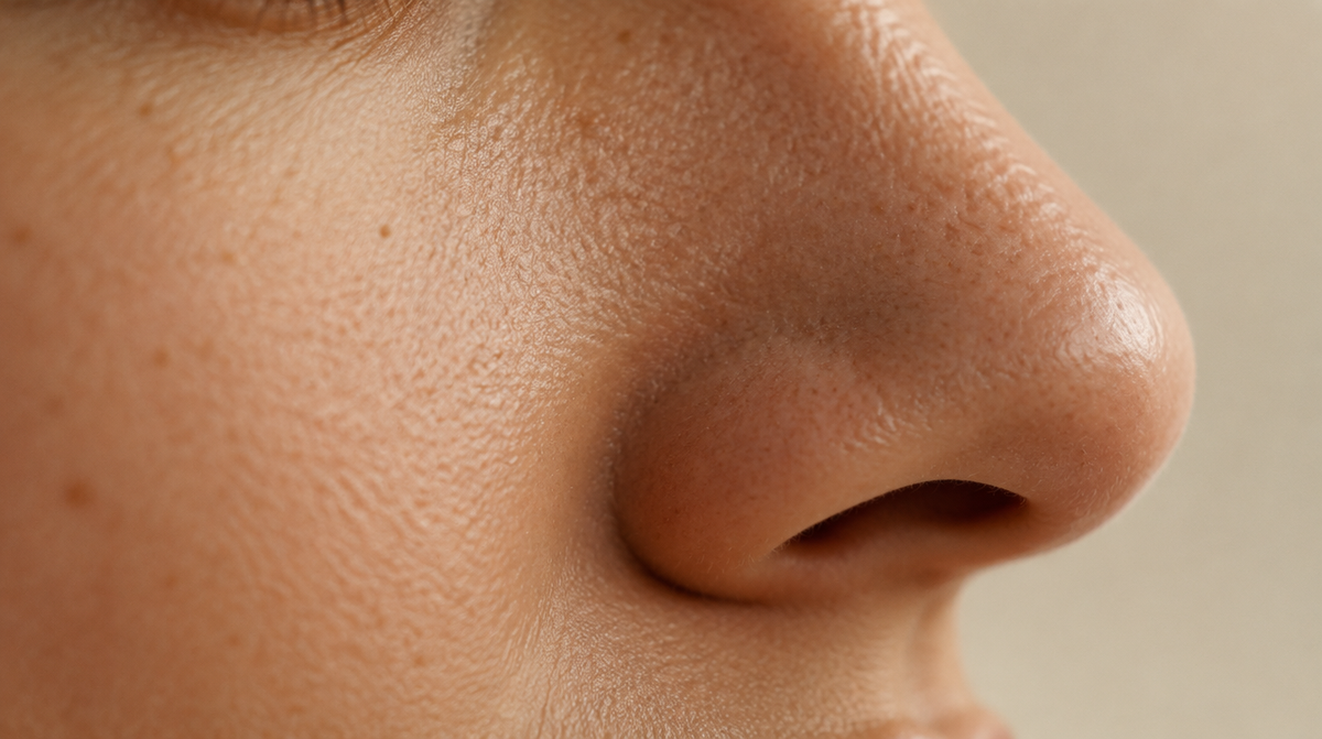 Enlarged pores