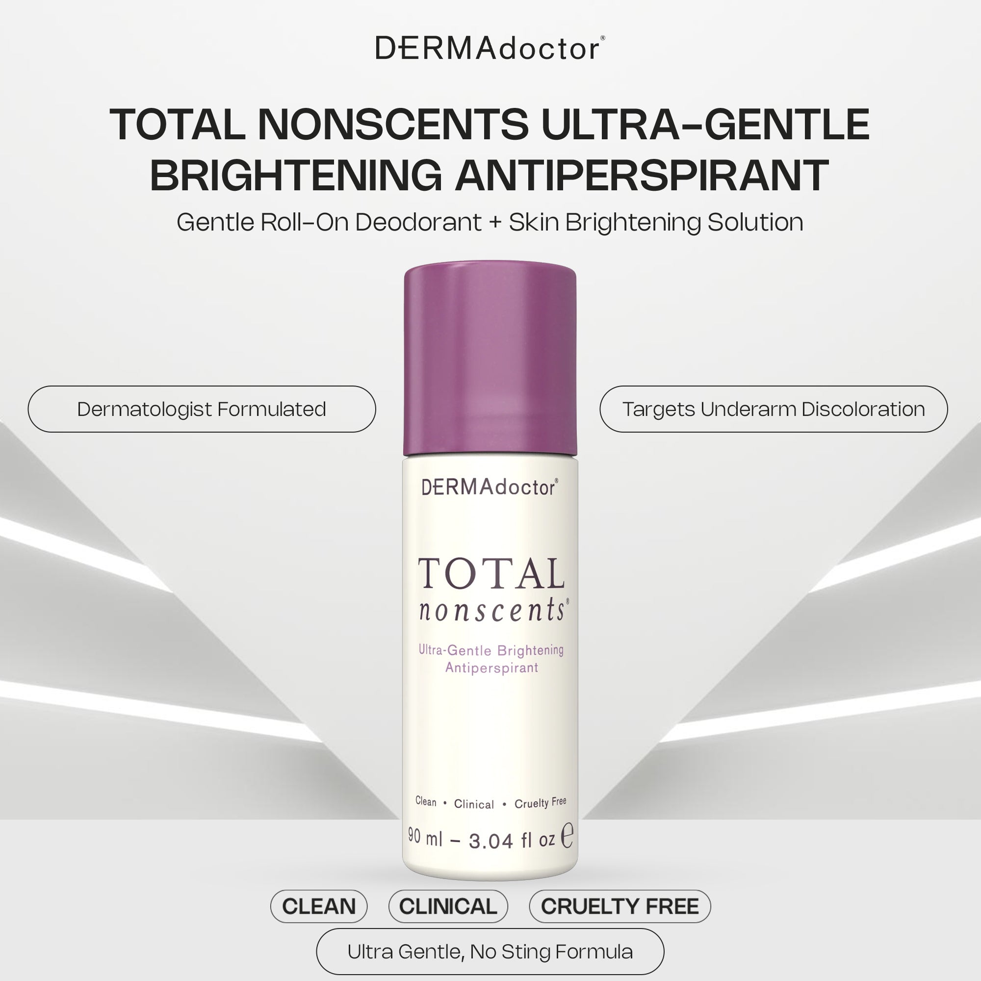 Total Nonscents Ultra-Gentle Brightening Antiperspirant