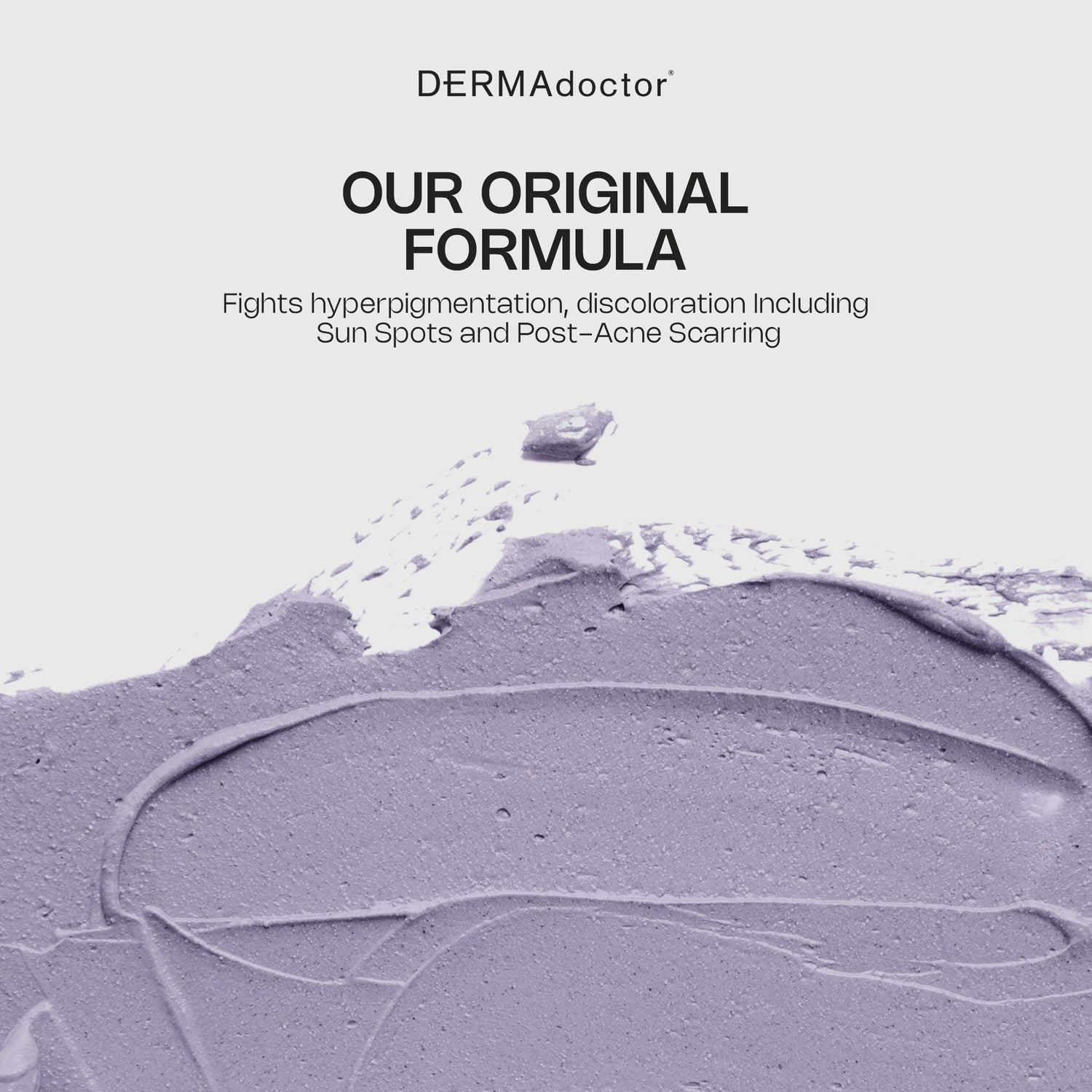 DERMAdoctor Clay Face Mask with Bentonite &amp; Kaolin Clay + Vitamin C | Face Exfoliator, Pore Minimizer, Facial Detox, Facial Oil Remover, Illuminator, Acne Scar Mask for Faces - 15 Minutes - 1.69 oz