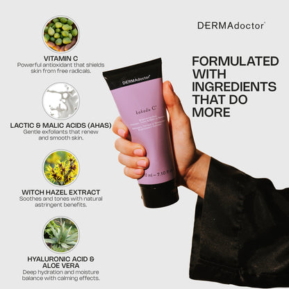 Kakadu C Brightening Daily Cleanser, Toner &amp; Make-up Remover