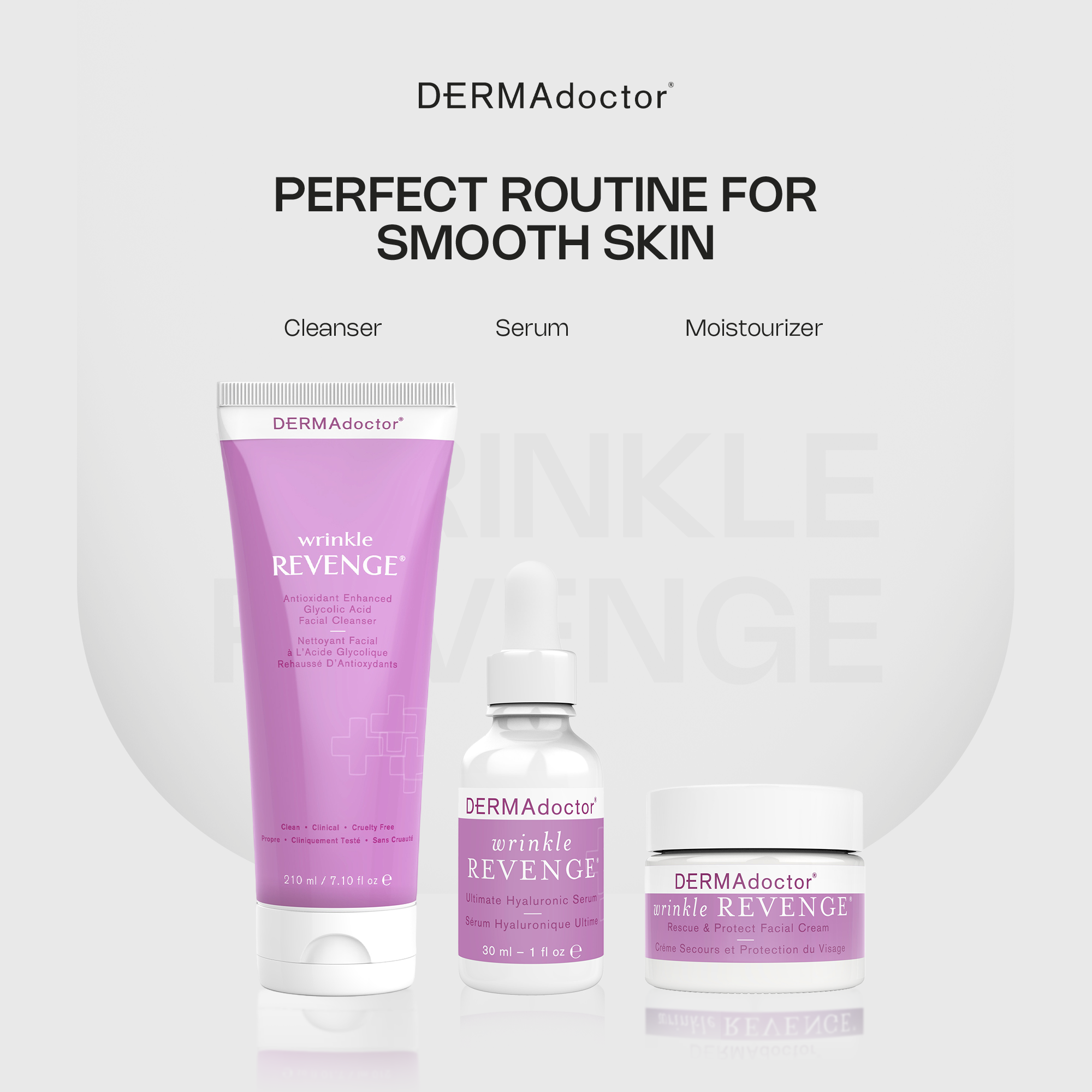 Wrinkle Revenge Antioxidant Enhanced Glycolic Acid Facial Cleanser