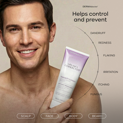 Calm Cool &amp; Corrected Tranquility Cleanser for Seborrheic Dermatitis &amp; Dandruff