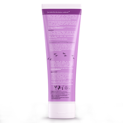 KP Duty Body Scrub Dermatologist Formulated Exfoliant for Keratosis Pilaris and Dry, Rough, Bumpy Skin with 10% AHAs + PHAs