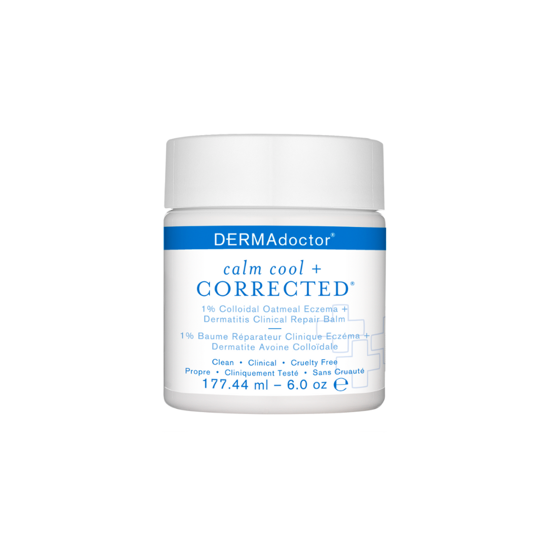 Calm Cool & Corrected Hydra Repair Cream 1% Colloidal Oatmeal, Clinical Repair Balm For Face & Body