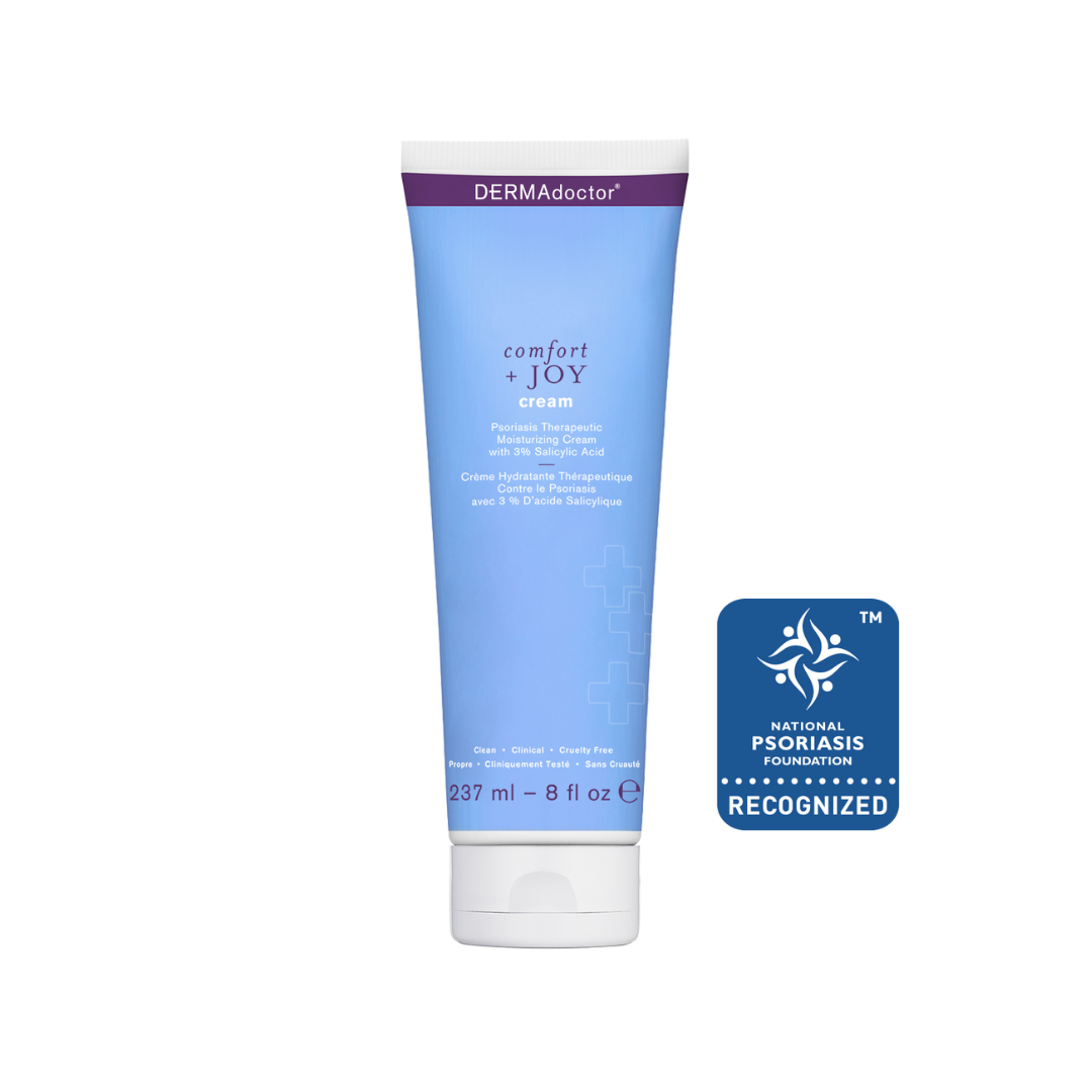 Comfort + Joy Psoriasis Therapeutic Moisturizing Cream with 3% Salicylic Acid