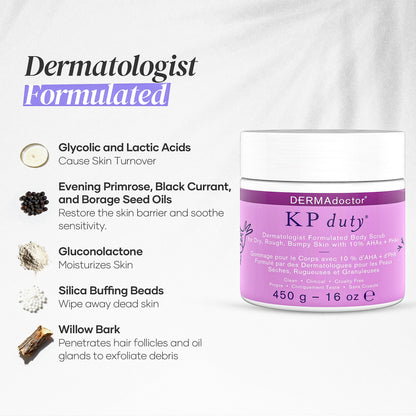 KP Duty Bump Eraser Body Scrub