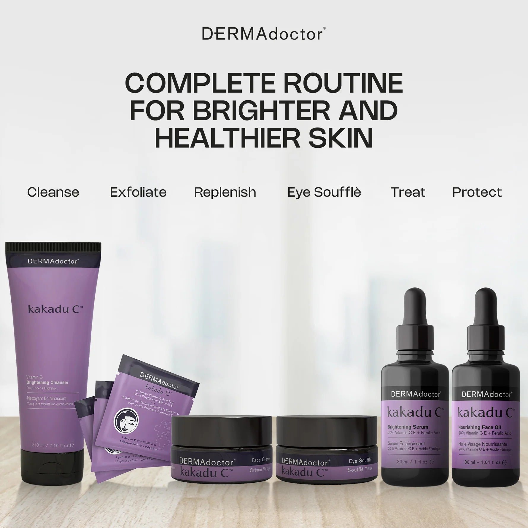 Kakadu C Face Crème &amp; Peel Pad Duo