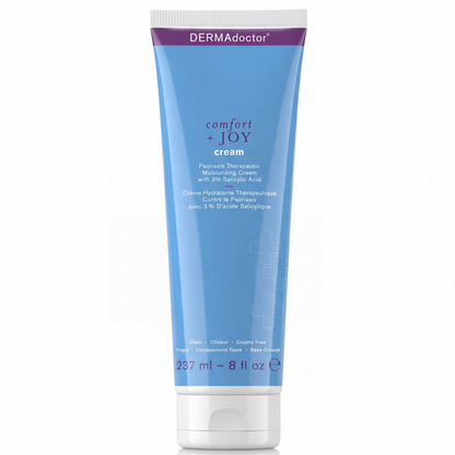 Comfort + Joy Psoriasis Therapeutic Moisturizing Cream with 3% Salicylic Acid