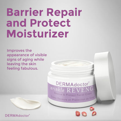 Wrinkle Revenge Rescue &amp; Protect Facial Cream