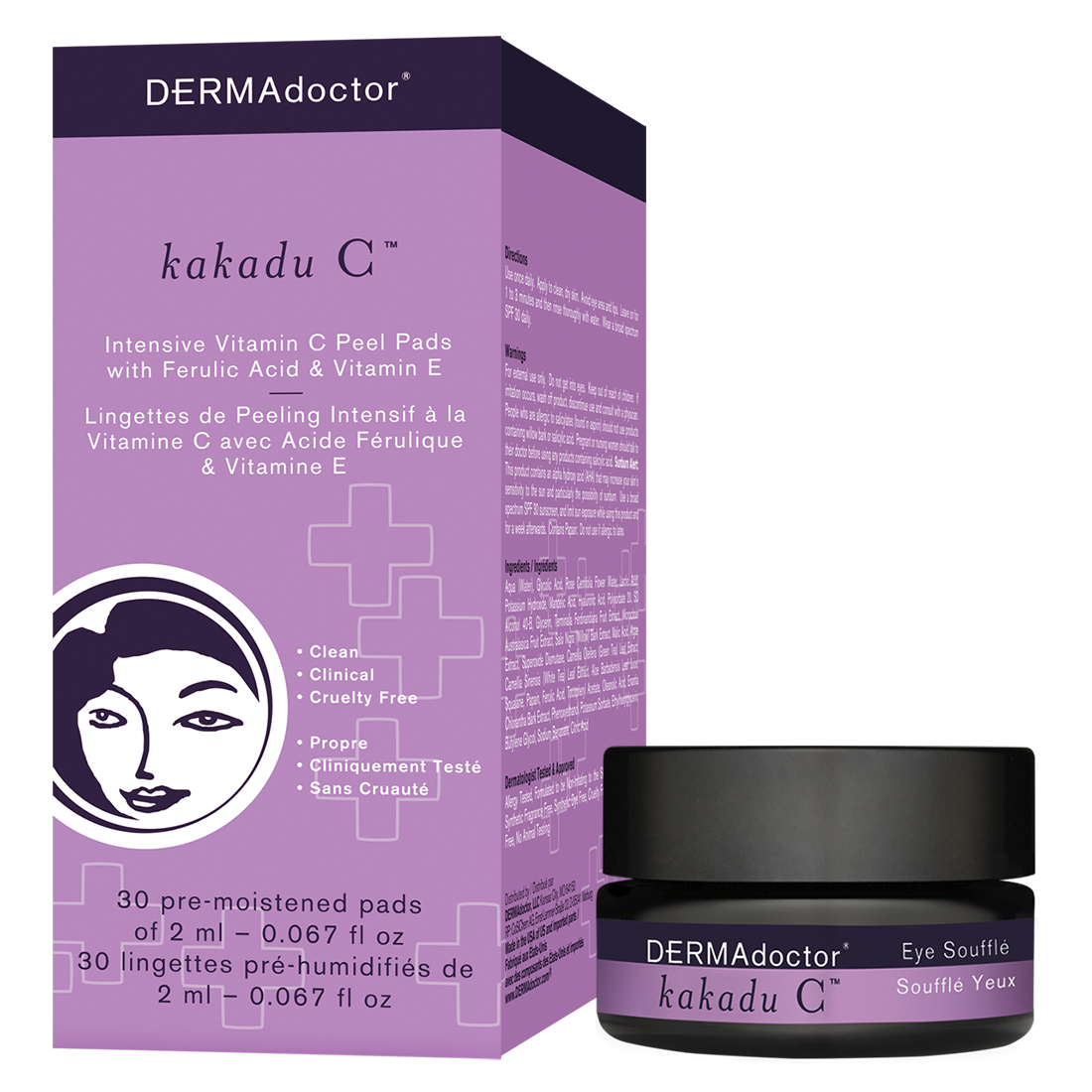 Kakadu C Intensive Vitamin C Peel & Eye Soufflé Duo