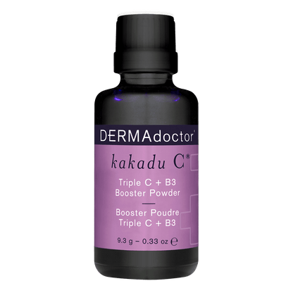 Kakadu C Triple C + B3 Booster Powder, Vitamin C Serum Booster and Niacinamide Pore Minimizer for Face, Active Skin Repair for Brightening and Refining