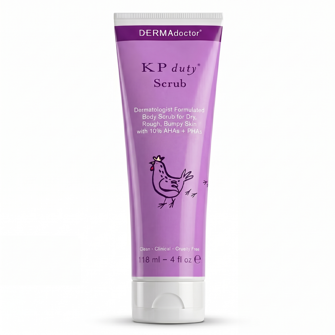 KP Duty Bump Eraser Body Scrub 4oz tube