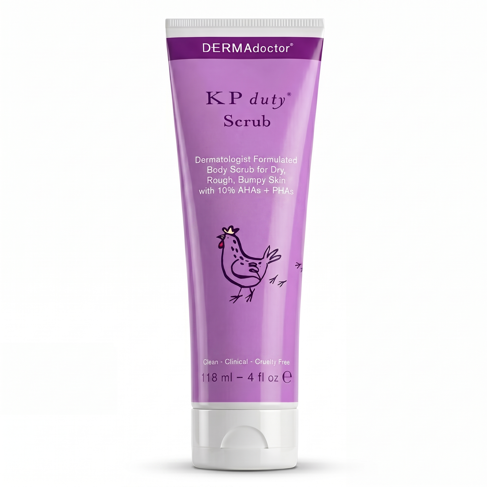 KP Duty Bump Eraser Body Scrub 4oz tube
