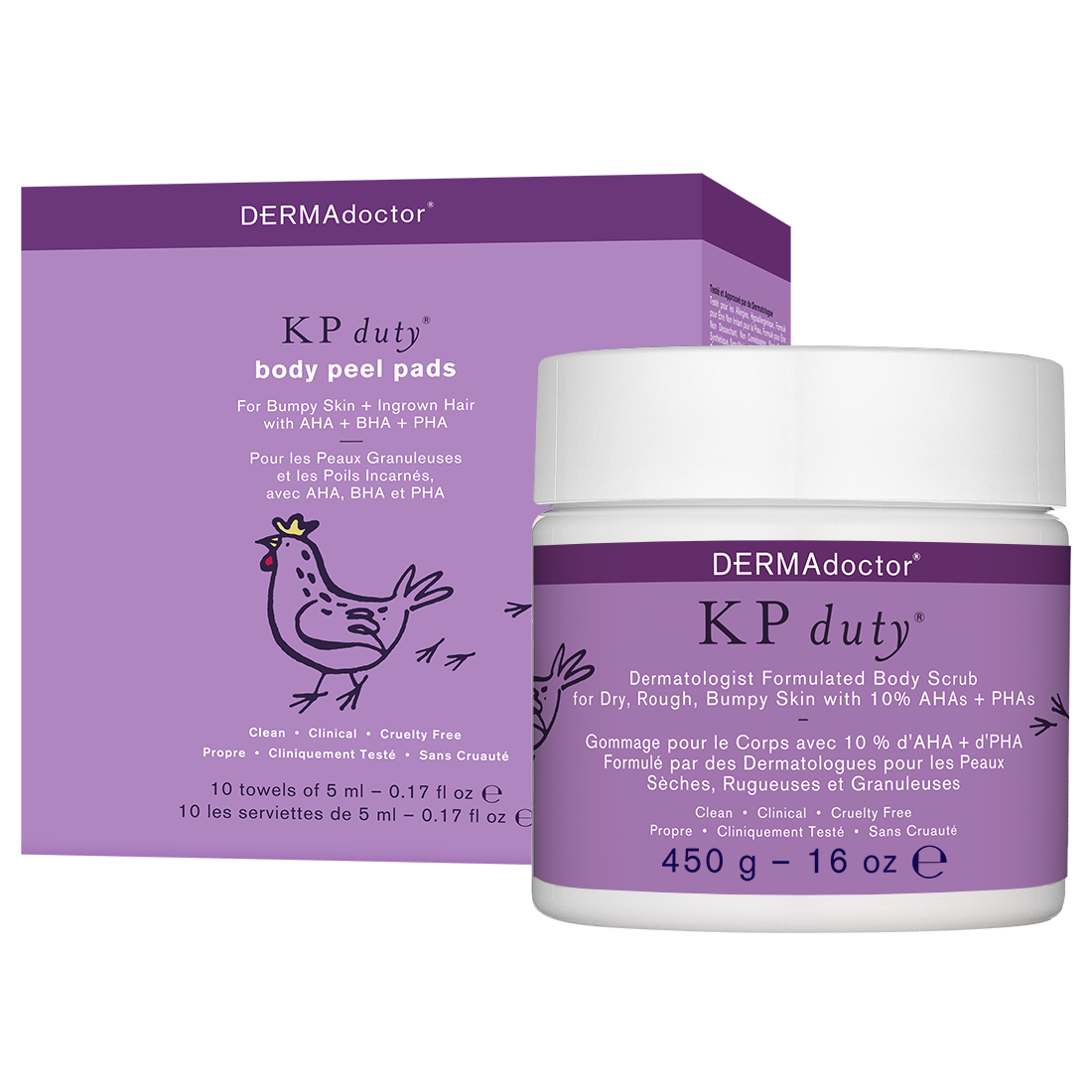 KP Duty Ultimate Body Exfoliation Duo