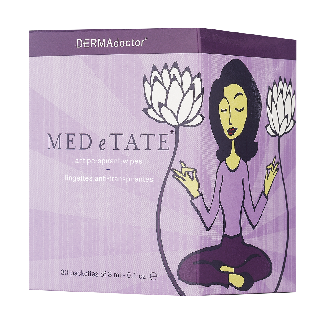 MED e TATE Antiperspirant Wipes, Dermatologist Formulated Hyperhidrosi ...