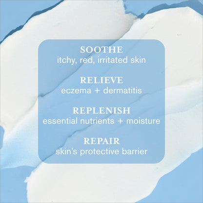 Calm Cool &amp; Corrected Hydra Repair Cream 1% Colloidal Oatmeal, Clinical Repair Balm For Face &amp; Body