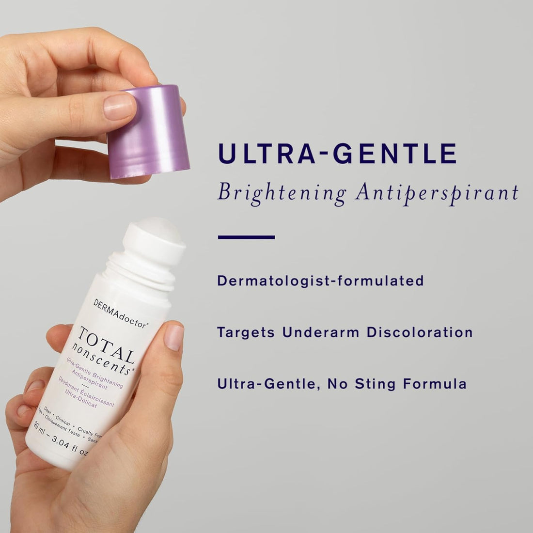 Total Nonscents Ultra-Gentle Brightening Antiperspirant