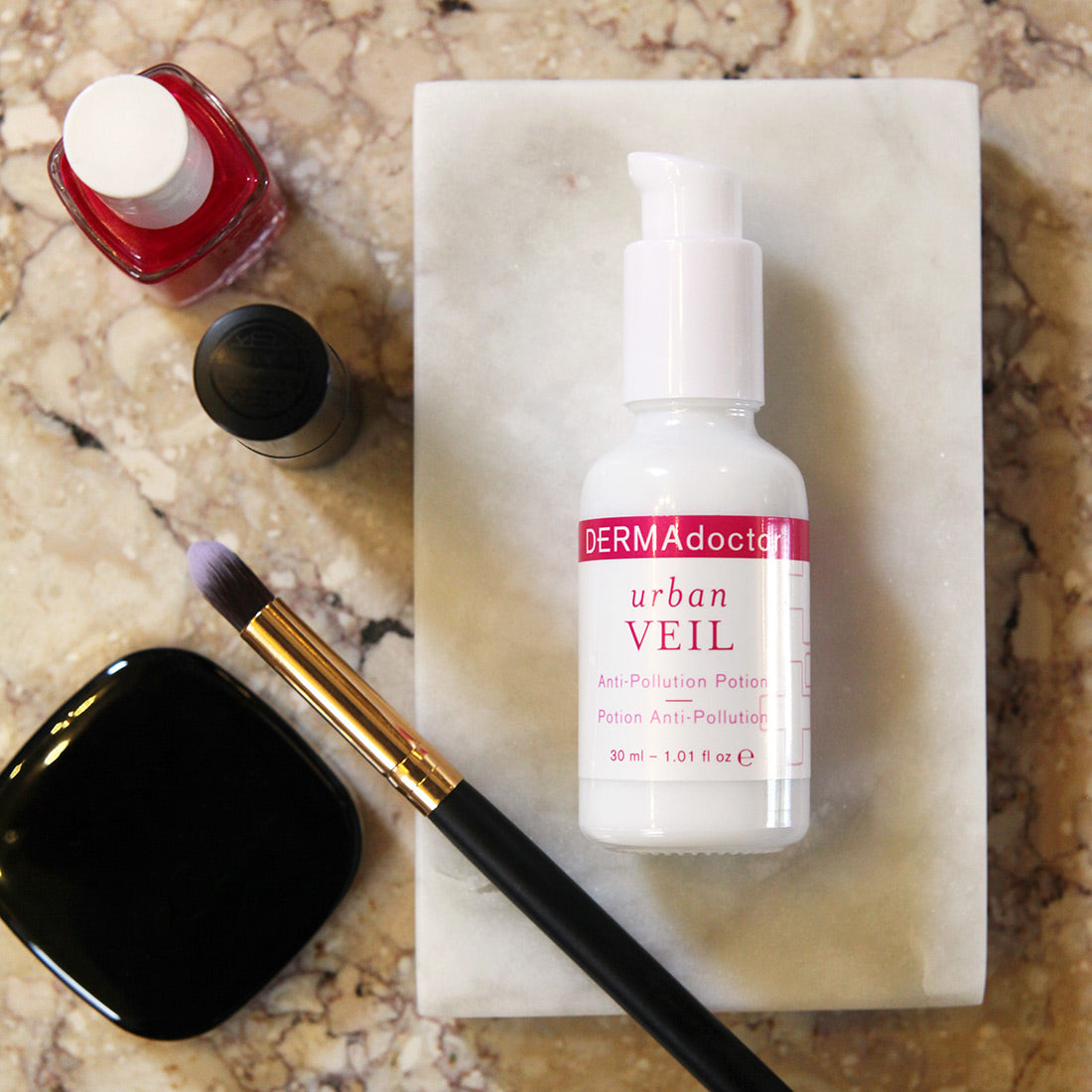 Urban Veil Antioxidant Pollution Prevention Vitamin C Face Serum, Face Serum for Anti Aging, Hydrating &amp; Skin Barrier Repair