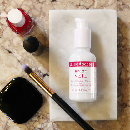 Urban Veil Antioxidant Pollution Prevention Vitamin C Face Serum, Face Serum for Anti Aging, Hydrating &amp; Skin Barrier Repair