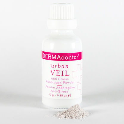 Urban Veil Dermatologist Formulated Anti Stress Antioxidant Powder with Niacinimide B3, Vitamin C and Elderberry